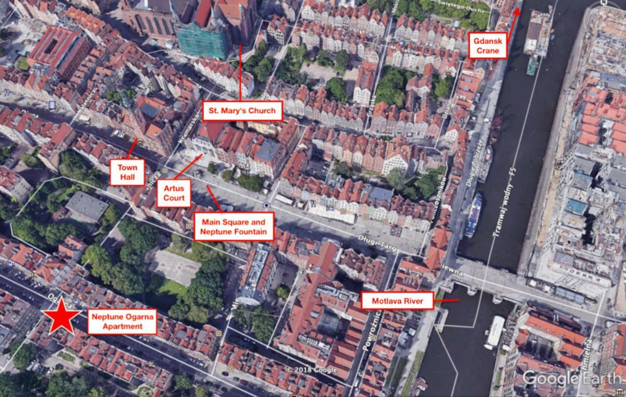 Old Town Super Apartment Ogarna Gdańsk Eksteriør billede
